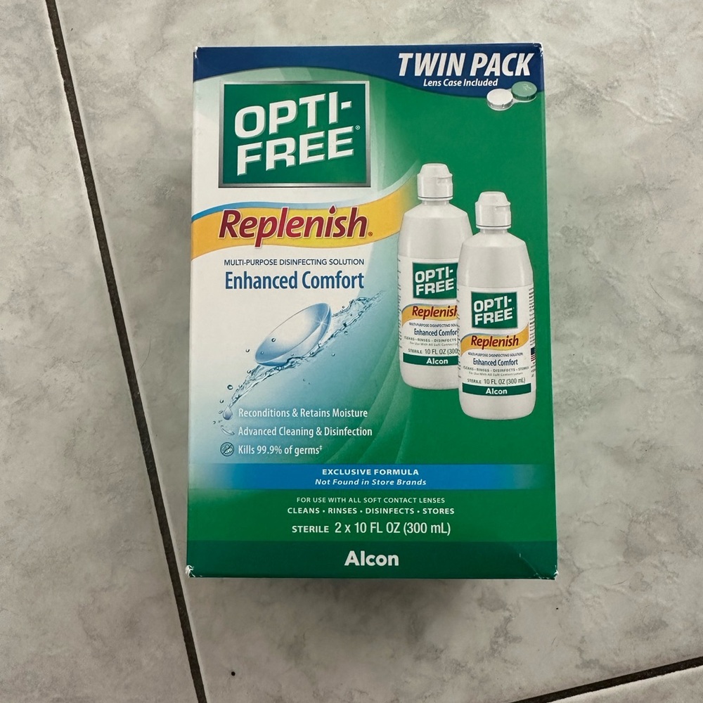 Opti-Free Replenish Twin Pack